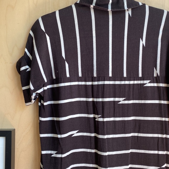 Madewell | Stripe Button Down Courier Dress S - Picture 5 of 7